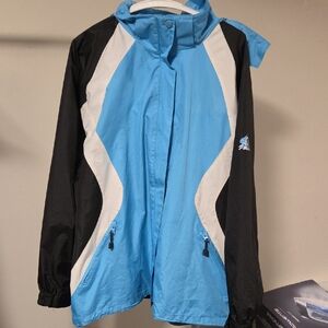 Blue and Black Utility Jacket